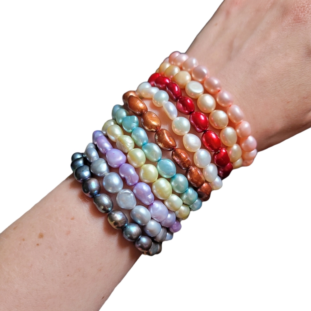10 Fresh Water Pearl Bracelets